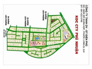 Bán đất nền dự án kdc phú nhuận, 83 triệu / m2, 270 m2, phước long b, q9, tp.hcm