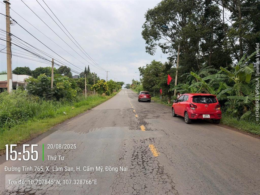 Chính chủ cần bán lô đất mặt tiền đường đt 765, ngang 12m. hh 2% cho ace mg. 0905 522 ***