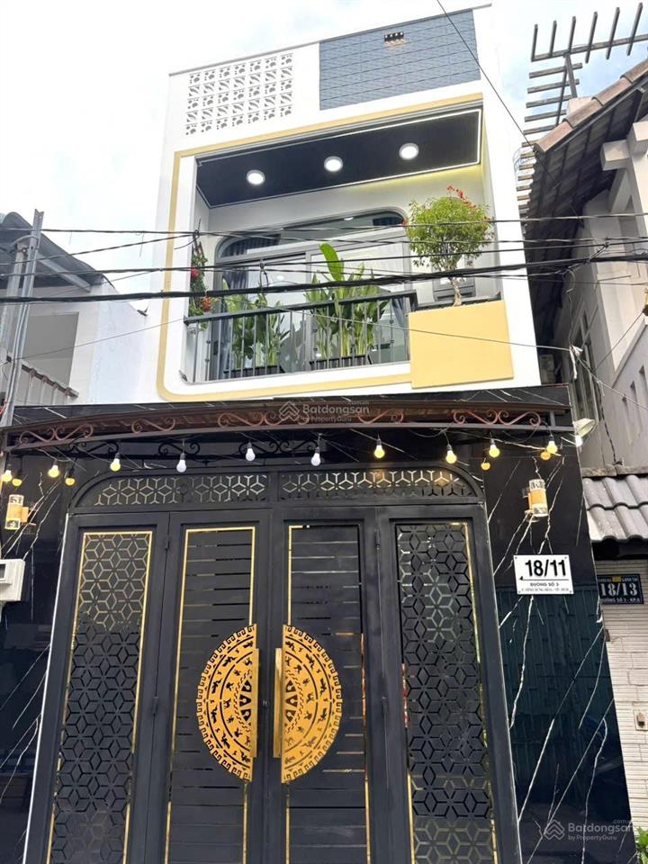 Bán nhà hẻm xe hơi đường số 3 p bình hưng hoà q bình tân nhà mới như hình đăng