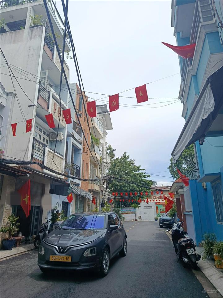 Nhà nát tiện xây mới lũy bán bích dt 4x14 cn 56m2 đường nhựa 8m thông gía 6.3 tỷ tl  0936 999 ***