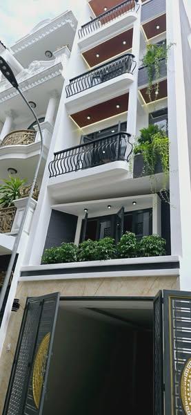 Siêu phẩm nhà mới 4x16m 5 tầng mặt tiền nội bộ đường 12m lũy bán bích giá 8.5 tỷ  0936 999 ***
