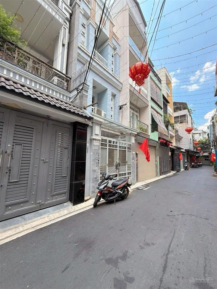 Hot nhà mới hẻm nhựa 7m xe hơi 4 x 12m 4 tầng sân thượng 4pn 4wc, giá chỉ 6.4 tỷ  0936 999 ***