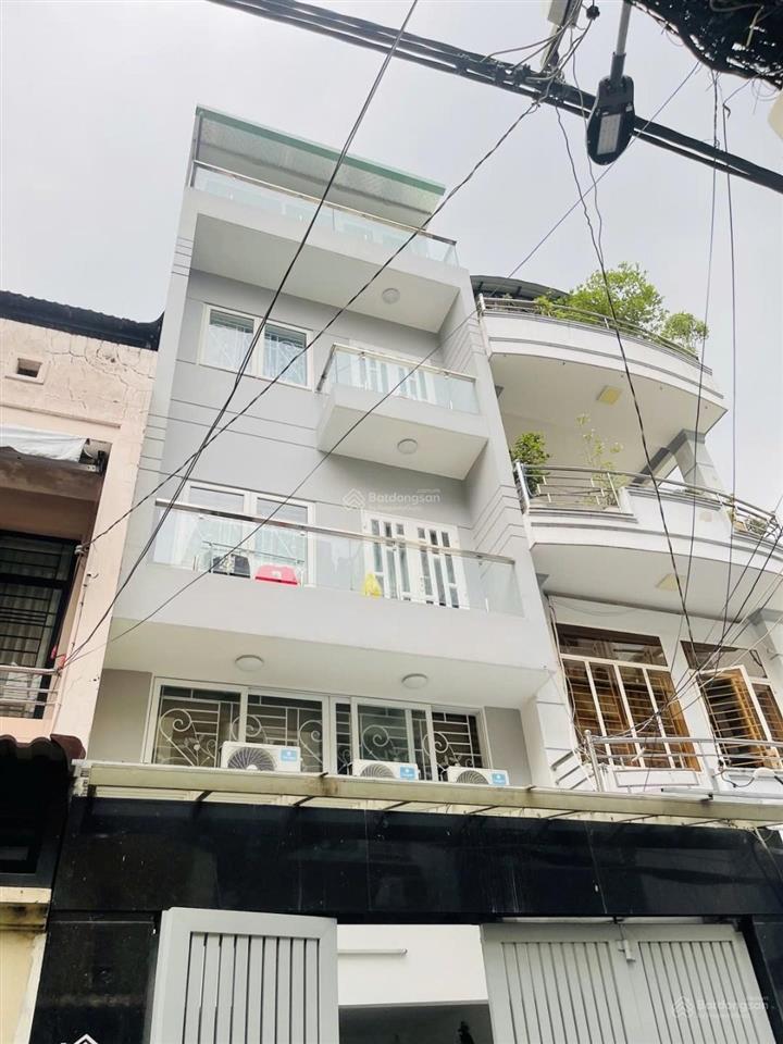 Hot nhà mới hẻm nhựa 7m xe hơi 4 x 12m 4 tầng sân thượng 4pn 4wc, giá chỉ 6.4 tỷ  0936 999 ***