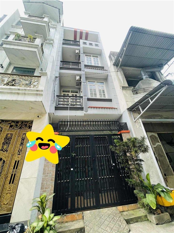 Nhà hẻm thông xe hơi 8m thạch lam | dt 4x15m | 3 tầng + st | 4pn | giá chỉ 6.9 tỷ  0936 999 ***