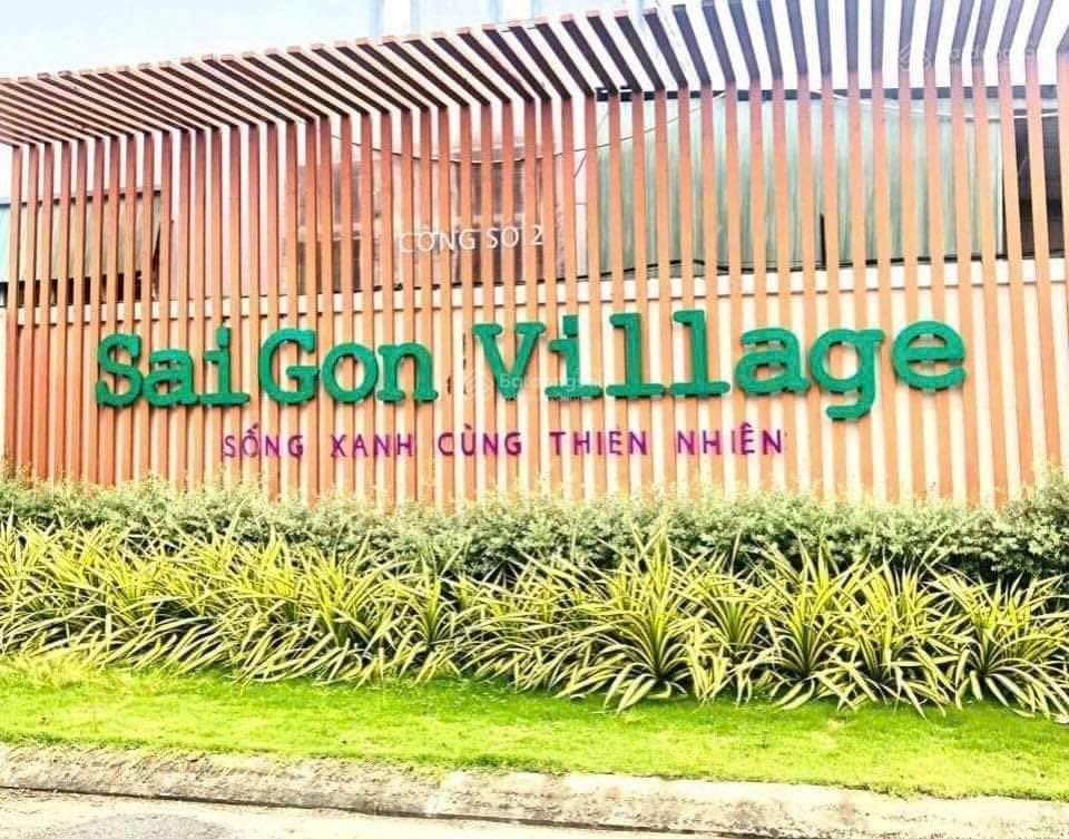 Saigon village trục chính dự án trục thông t&t đường lớn 17m giá ngộp chỉ  2ty6. dt 90m2. sổ hồng