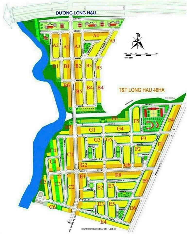 Khu dân cư thái sơn t&t nền đường lớn lộ giới 16m. giá bao tốt chỉ  2tỷ350. dt 100m2. sổ hồng