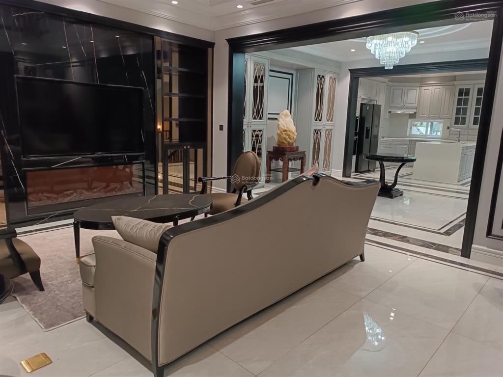 Cho thuê gấp bt hoa lan 250m2 có sông, có hầm, gần trường bis full nội thất mới giá 45 triệu/tháng