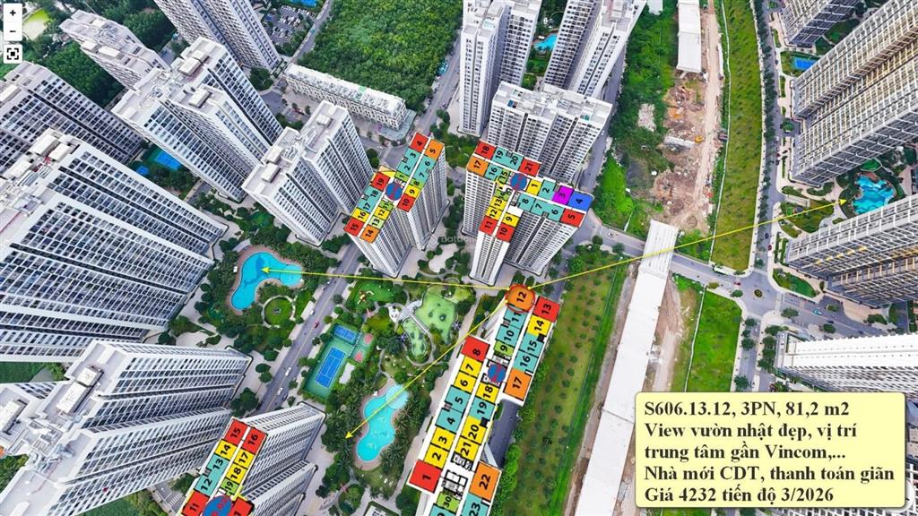 Độc quyền căn 3pn view vườn nhật giá 4.2 bao hết