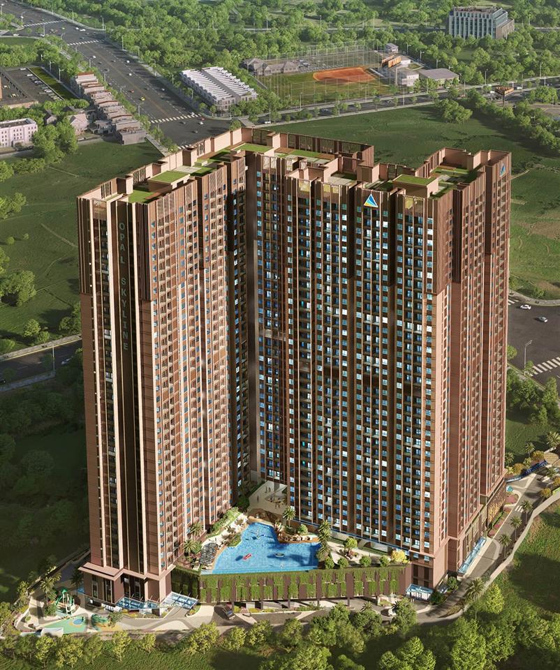 Bán căn hộ 2pn, 2wc có ban công, opal skyline, 2,25 tỷ, 65m2, tháp b căn 04 tầng 2x