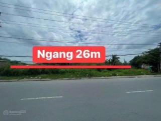2620m2 đất mặt tiền đường quốc lộ 1a  x.thạnh xuân  tp.cần thơ ( kế trạm thu phí bot )
