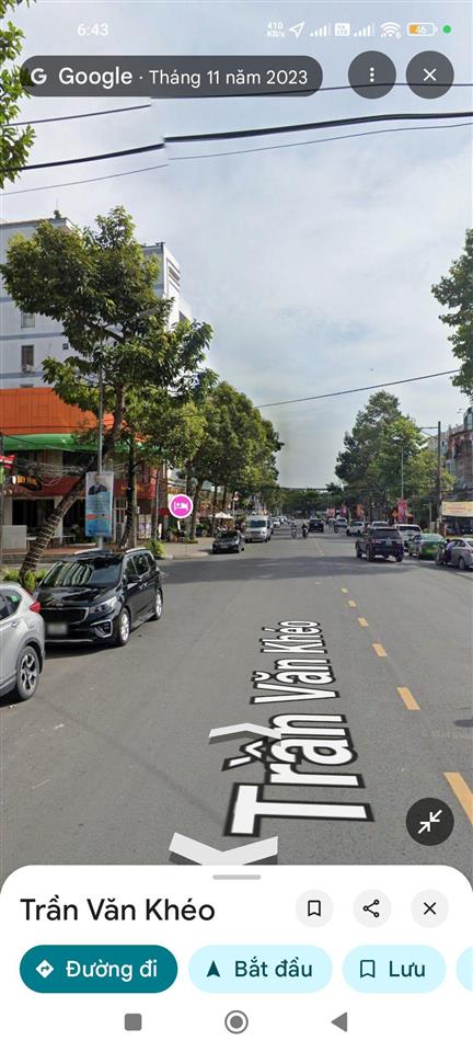 Cho thuê nhà mặt tiền trần văn khéo gần trung tâm thương mại và chợ cái khế thành phố cần thơ