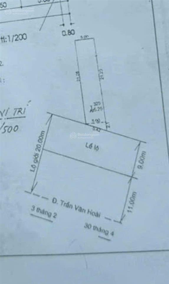 Đường 16,99 tỷ mặt tiền đường trần văn hoài gần vincom xuân khánh trung tâm thành phố cần thơ