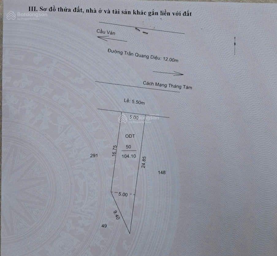 Nhà mặt tiền đường trần quang diệu 7,28 tỷ gần ngã ba đèn xanh đỏ, trung tâm tp cần thơ