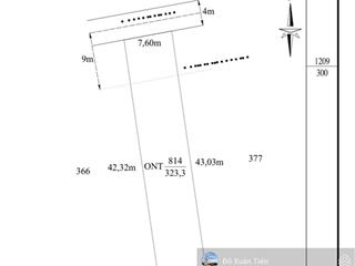 Bán gấp lô đất 330m2 sát vinhomes hậu nghĩa, giá chỉ 1tỷ3, thổ cư, sổ sẵn công chứng