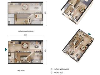 Bán căn duplex 2 tầng, giá 3,1 tỷ, miễn lãi 3 năm, ở tốt đầu tư cũng dễ dàng