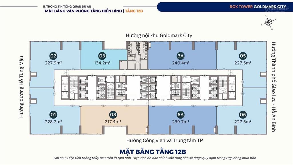 Bql cho thuê vp hạng a tại tòa rox hồ tùng mậu. dt 100m21000m2 giá ưu đãi cho khách hàng vào sớm