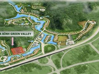 Cần tiền bán gấp 3 lô đất nền dự án hòa bình green valley, cạnh kcn bình phú, hòa bình