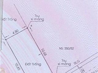 Chính chủ. dt 4.5 x 11 . hiện đất trống số đẹp. hẻm 350 nguyễn văn lượng p16 gv