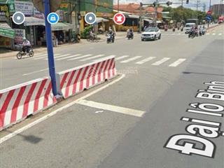 Bán mặt bằng kinh doanh ngay chợ bến lớn, mặt tiền ql13 11x65m thổ cư 120m2 đang cho thuê 13tr
