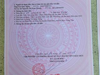 Cứu cọc. khách mua lô này 2,5 tỷ chịu lô 100tr bán lại cọc ạ. 20*44 140 thổ cư