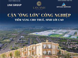 Bán shophouse bàn giao hoàn thiện tại lan anh avenue, tân uyên, bình dương, giá siêu hời 3,2 tỷ