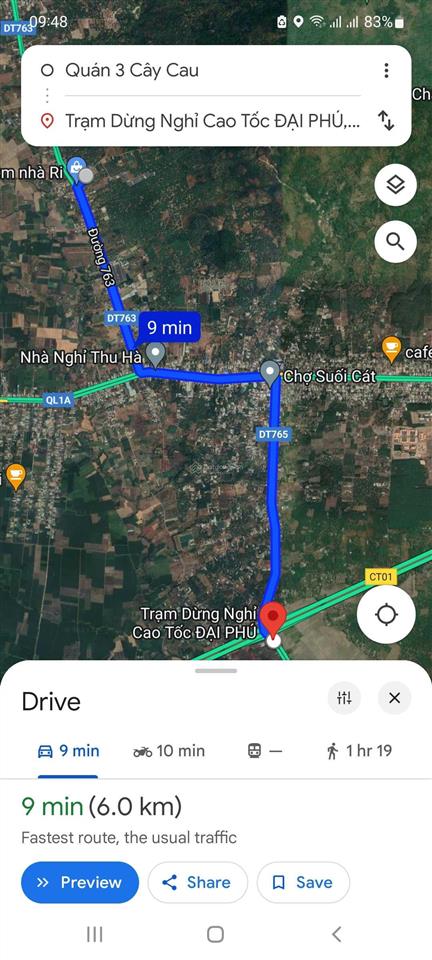 Bán đất suối cát, xuân lộc, 16m mặt tiền bê tông, 1.15 tỷ