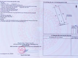 Bán đất suối cát, xuân lộc, 16m mặt tiền bê tông, 1 tỉ 485tr