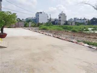 Đất 107m thổ cư thạnh xuân q12 hẻm thông 6m ngang 6.6,m dài 13 nở hậu 9,7m