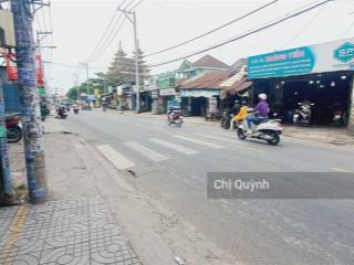 Góc 2 mặt tiền hà huy giáp, q12. gần chợ kinh doanh ok ngang 8m, dài 25m nở hậu 12m. cấp 4 lửng