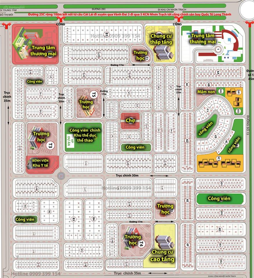 Long tân city 177m2 đường lớn mặt tiền 25c giá ngộp, hỗ trợ thủ tục mua bán a  z bao ra hàng