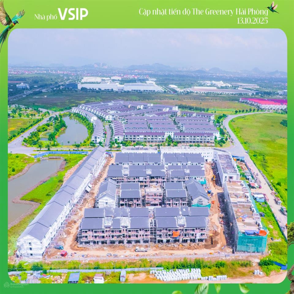 Bán bt liền kề the greenery hải phòng, 4,8 tỷ, 75m2. pháp lý sổ đỏ. bao thuế phí sang tên.