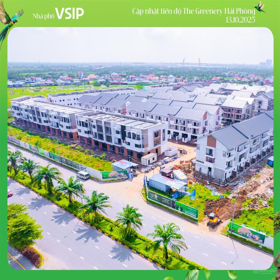 Bán bt liền kề the greenery hải phòng, 4,8 tỷ, 75m2. pháp lý sổ đỏ. bao thuế phí sang tên.