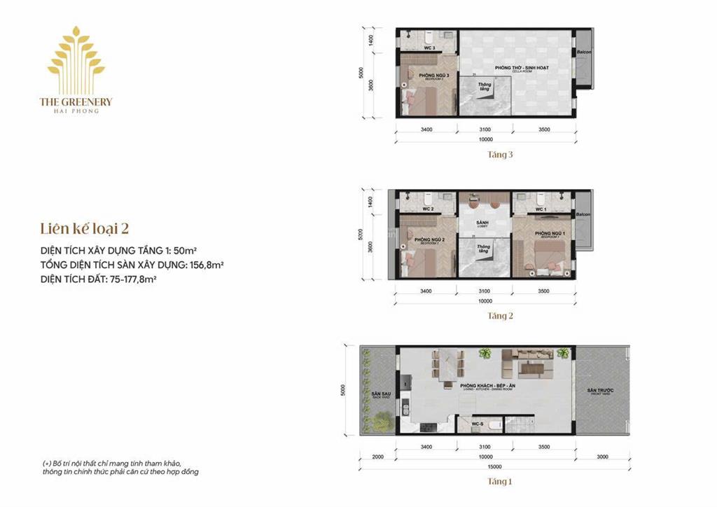 Bán bt liền kề the greenery hải phòng, 4,8 tỷ, 75m2. pháp lý sổ đỏ. bao thuế phí sang tên.