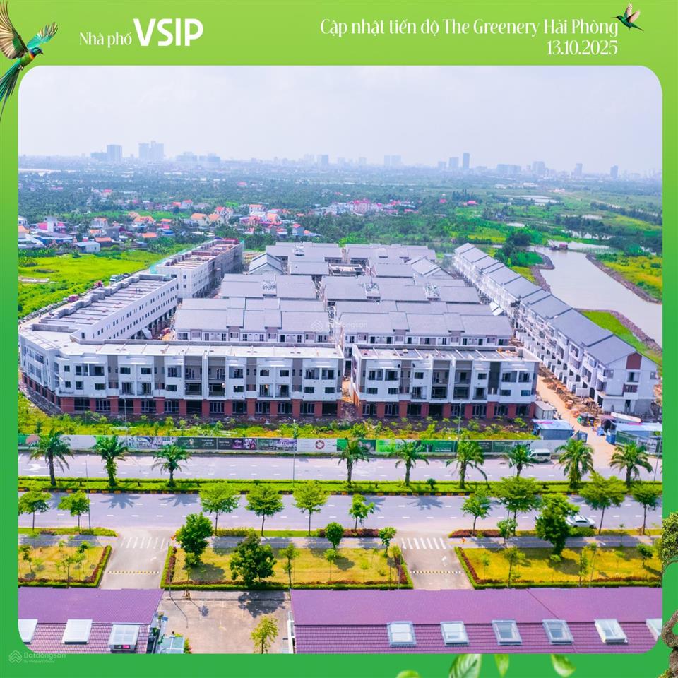Bán bt liền kề the greenery hải phòng, 4,8 tỷ, 75m2. pháp lý sổ đỏ. bao thuế phí sang tên.