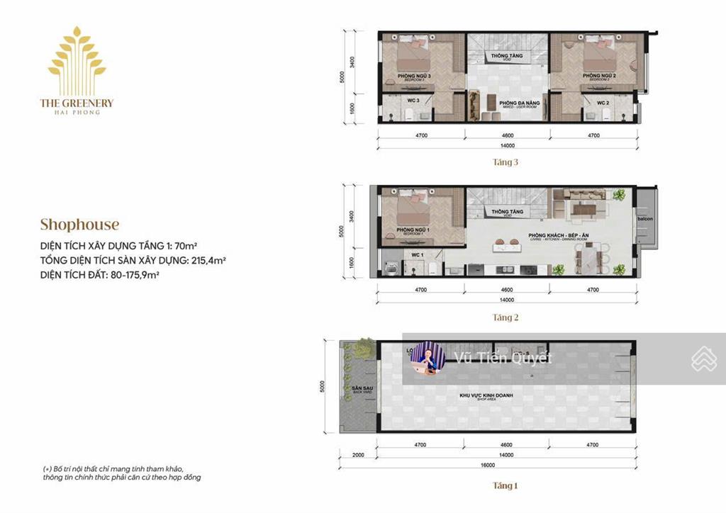 Bán căn shophouse sh07 hướng bắc. đường rộng 56m the greenery hải phòng. giá 8,468 tỷ. bao thuế