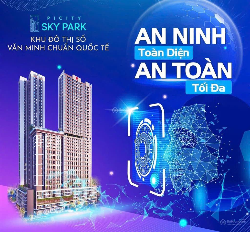 Căn hộ picity sky park mặt tiền quốc lộ 1a, phường dĩ an giá chỉ 2,7 tỷ căn 2pn