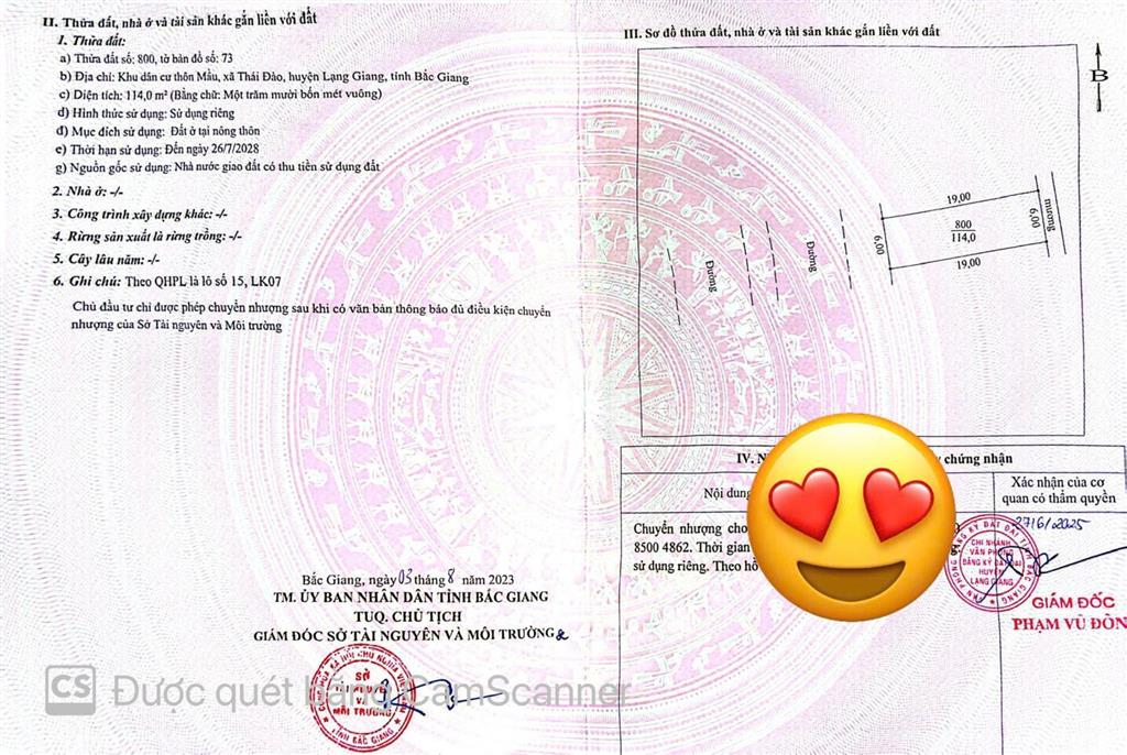 Bán lô đất mặt đường ql31  đối diện cao đẳng việt hàn  sổ đỏ chính chủ  hỗ trợ ls 0%