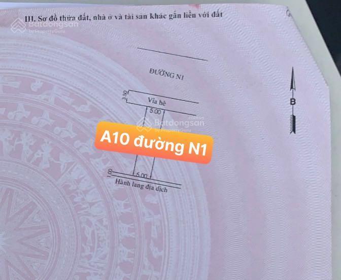 Chủ cần tiền kd nên nhượng gấp lô mặt tiền d1 khu bình nguyên sát thống nhất