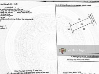 Bán đất tại đường trảng bom, xã an viễn, trảng bom, đồng nai, 750 triệu, 100m2