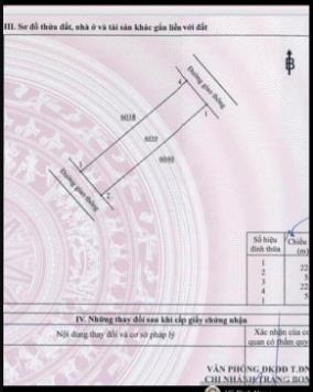 Bán đất tại trần vĩnh lộc, 1,05 tỷ, 112,5m2 lô 2 mặt tiền trước sau