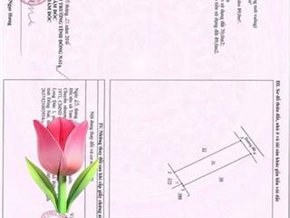 Bán đất tam phước 6x27 sổ riêng thổ cư