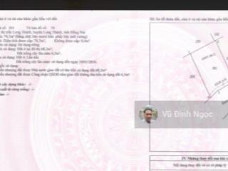 Bán đất tại lê duẩn, thị trấn long thành, long thành, đồng nai, 2,2 tỷ, 74,7m2