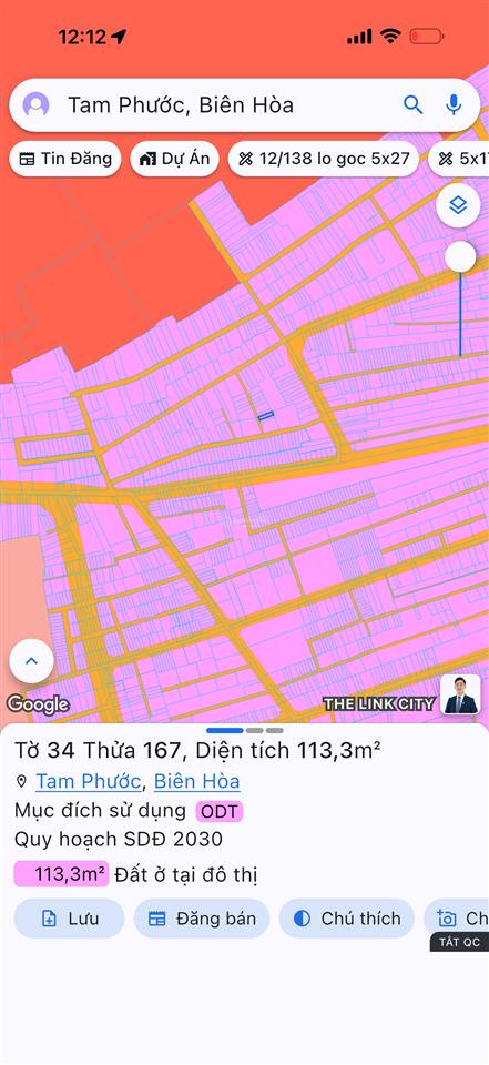 Bán nhà phường tam phước 3pn gần lục quân 2 sổ riêng thổ cư