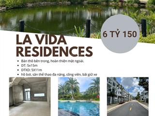 Giỏ hàng chủ đầu tư lavida vũng tàu chuyển nhượng nhà liền kề giá tốt, 6 tỷ 150,  0946 792 *** chi