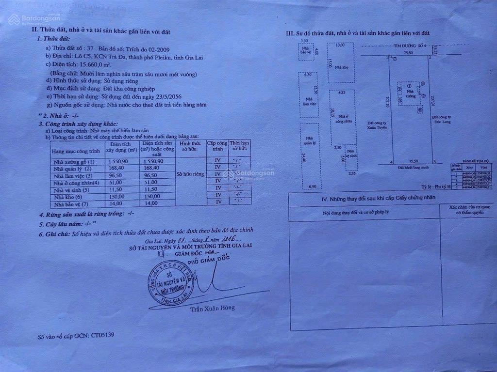 Bán nhà xưởng kcn trà đa pleiku gia lai