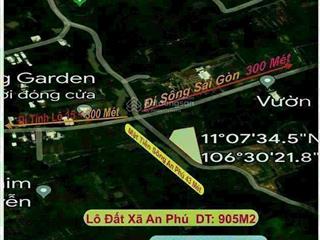43m mt kênh an phú đường xe hơi, giáp khu dân cư