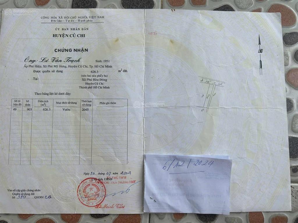 Góc 2 mt đường nguyễn thị nê dt 626m2 khu dân cư