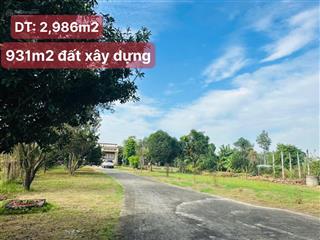 Nha vườn 2.986m2 có 931m2 thổ cư giá 20 tỷ
