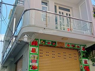 Nhà bán căn góc trệt, 2 lầu, sân thượng 50m2(3,5x14,2) 4 pn, 3wc. hẻm thông ô tô 5m dạ nam p3q8