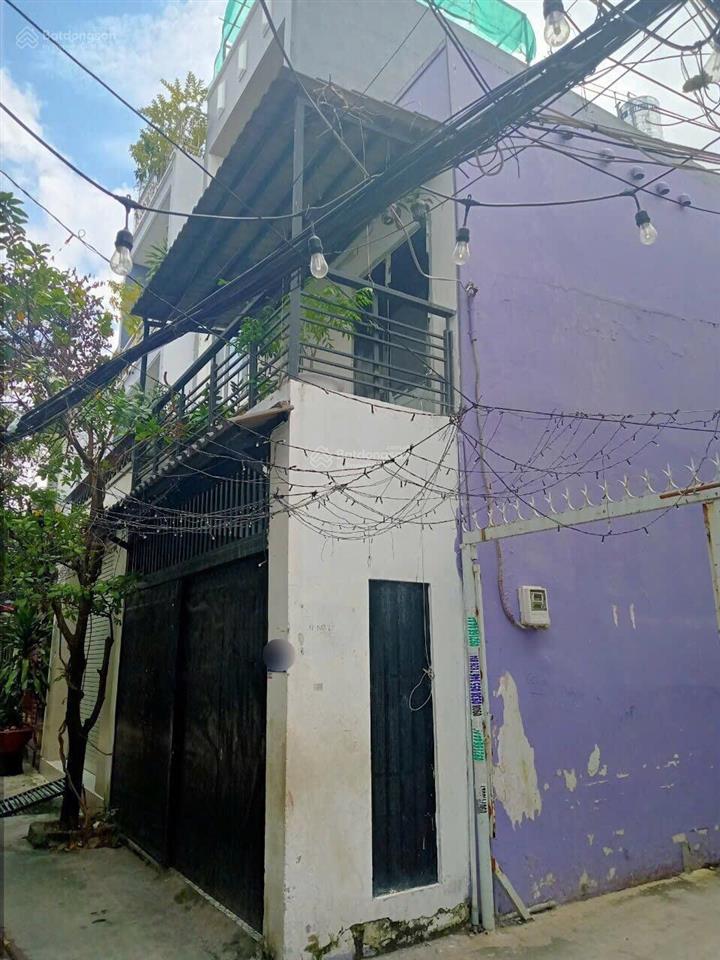 Nhà bán 3 tầng48m2 3,6 x 13,6 4 pn,4 wcgiá6tỷ600 tl hẻm 141 đường tám danh p4q8 sổhh công.